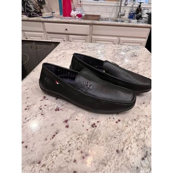 Beverly Hills Polo Club Troy Black Slip On Loafers sz 12 EUC main image 4